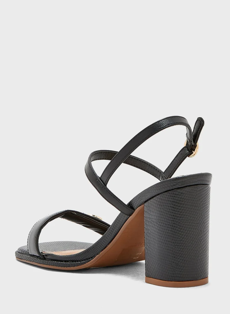 RIVER ISLAND Wide Block Heel Sandals