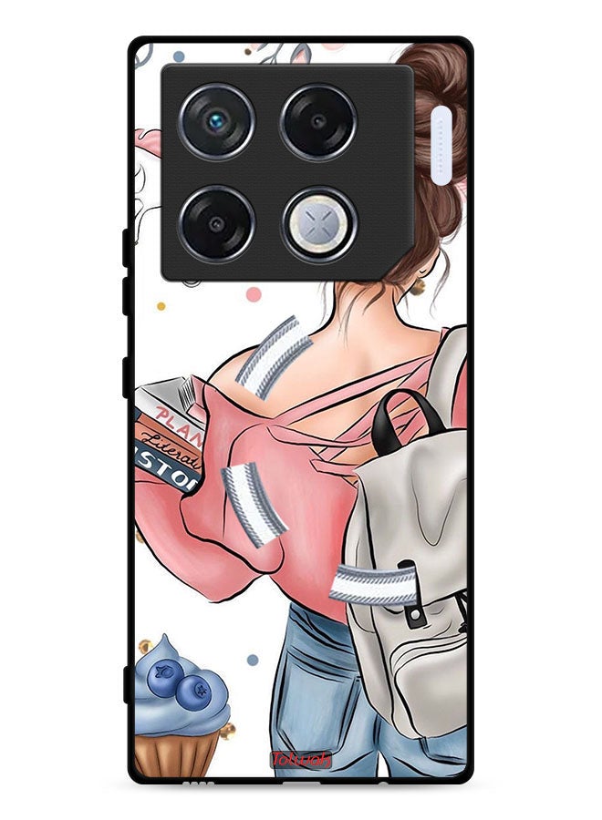 Tolwak Infinix GT 20 Pro 5G Protective Case Cover Books In Hands - Image 1