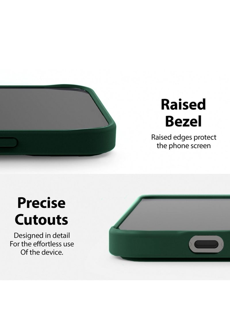 دبليو تيك جراب حامل مغناطيسي للسيارة مزود بمقبض يدوي وحامل متعدد مزود بحزام للإصبع لهاتف Samsung Galaxy S23 Plus بلون أخضر داكن - Image 3