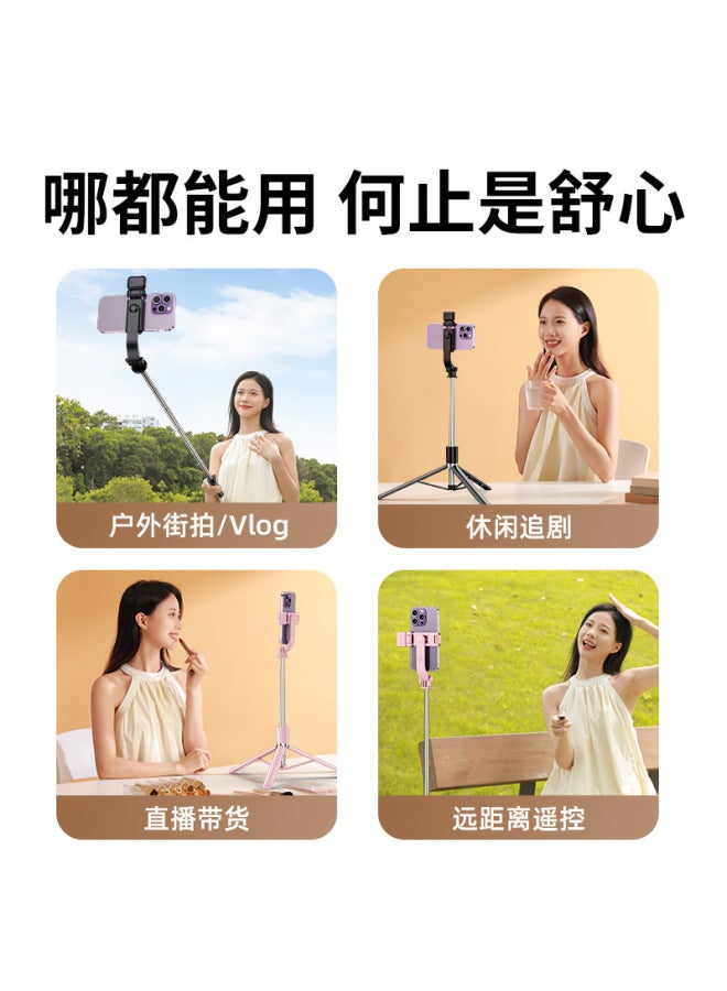 Neutral New Wireless Bluetooth Selfie Stick Mobile Phone Holder Mobile Phone Beauty Lamp Remote Control Holder Outdoor Live Broadcast Tripod - Image 4