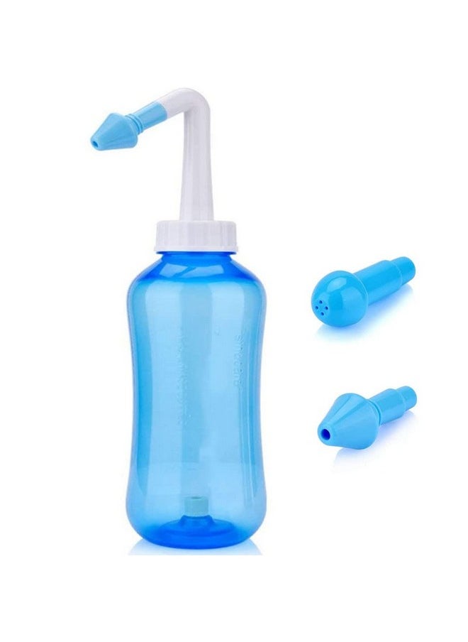 Hannea - HANNEA® Nose Wash System Clean Sinus Allergies Nasal Pressure Neti Pot For Children And Adults(300 ml) - Image 1