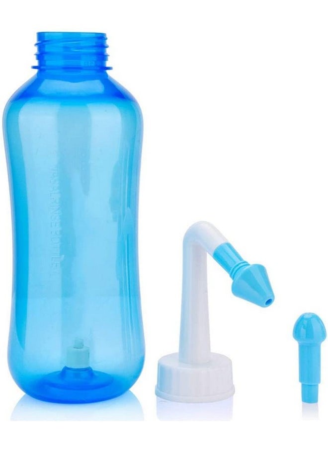 Hannea - HANNEA® Nose Wash System Clean Sinus Allergies Nasal Pressure Neti Pot For Children And Adults(300 ml) - Image 1