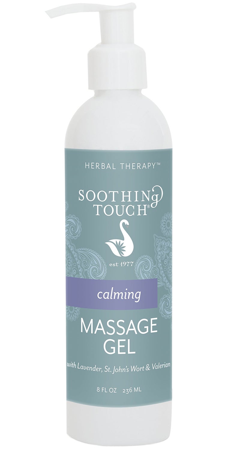 Soothing Touch Calming Massage Gel Lavender 8 Ounce