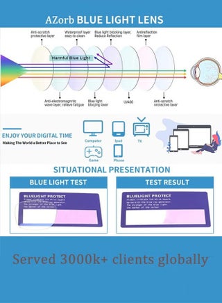 Kids Blue Light Blocking Glasses Silicon Material Anti Eyestrain UV Blocking Reading Glasses Gaming Computer Eyeglasses Light Weight Frame for Kids 3 to10 Year Old Pink - view 3