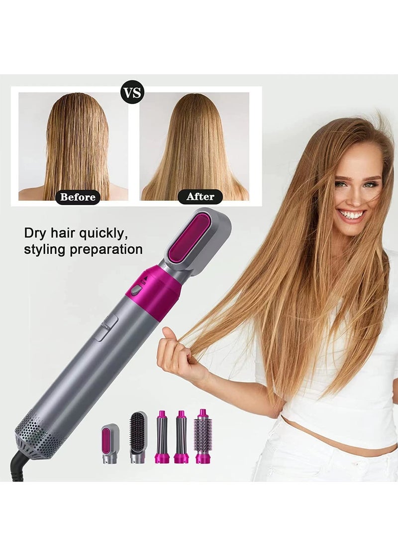 5 in 1 hair styler for women | Hair Dryer Air Brush Styler and Curler, Crimper, Conical Curler & Volume Brush for Multiple Styles Hair Straightener with Silk Protect Technology - Image 5