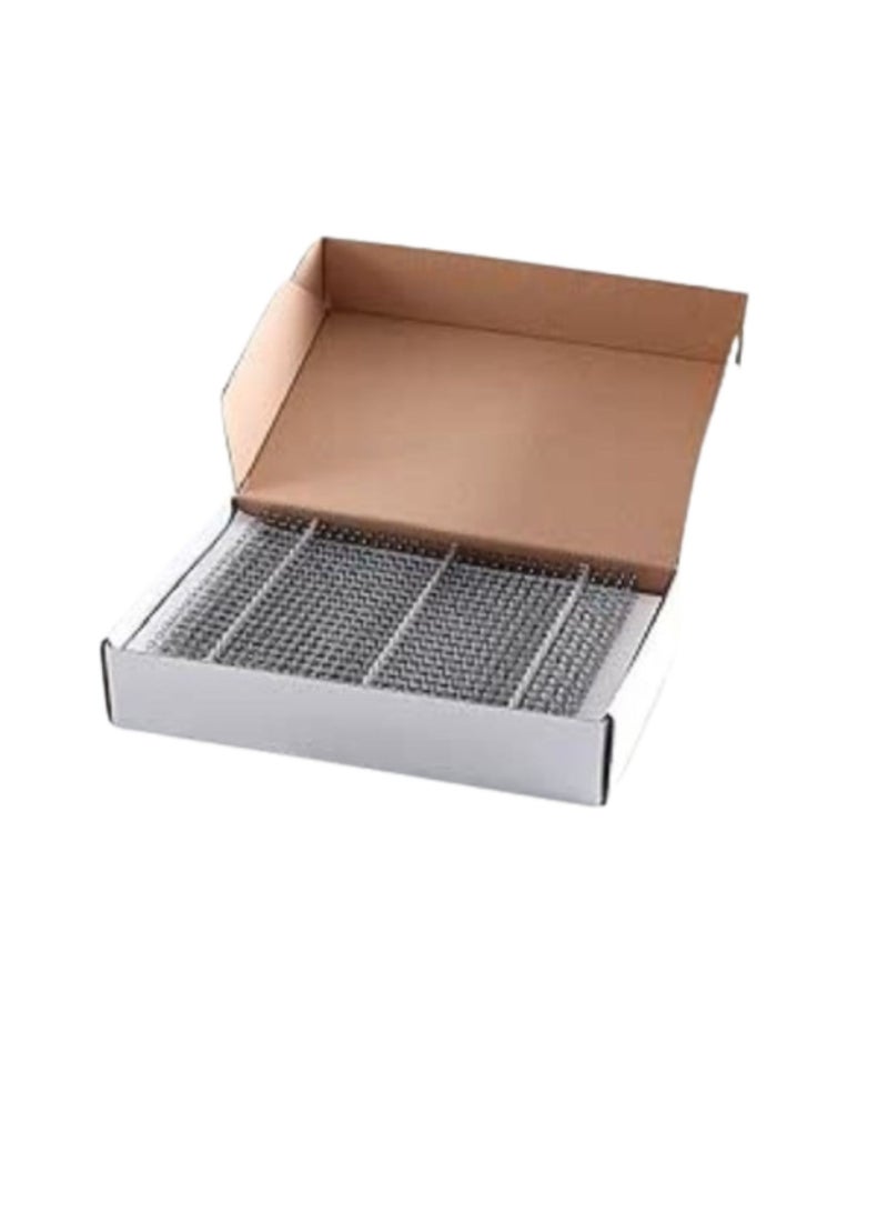 Terabyte RING BINDING WIRE 2:1 9.5MM (3/8") 23 LOOPS (BLACK) - Image 1