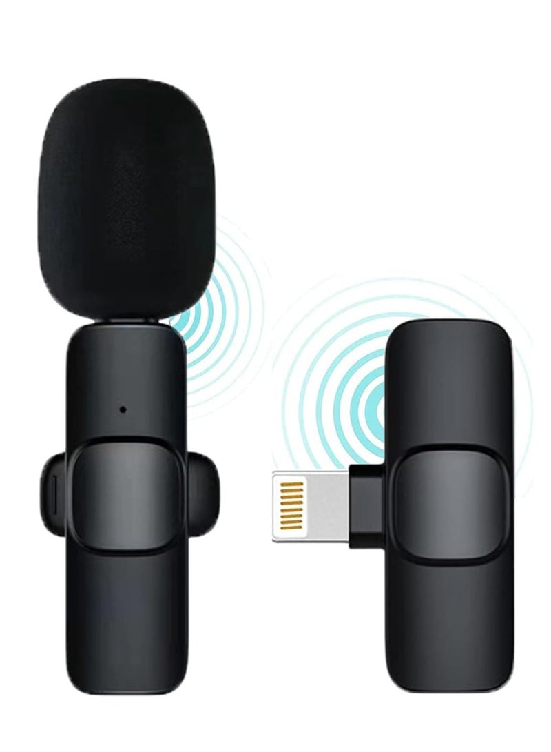 ELTRAZONE Wireless Lavalier Microphone for iPhone iPad Mini Mic for YouTube Facebook Live Stream TikTok Vlog Zoom Video Recording - Noise Reduction/No APP & Bluetooth Needed - Image 1