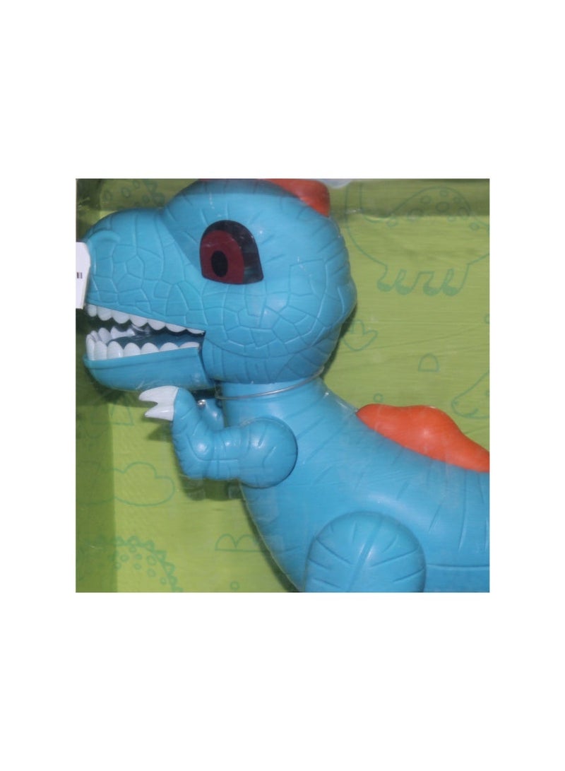 Junior Megasaur Spraying Dinosaur Toy (Light & Sound & Spray) – Baby Blue - Image 3