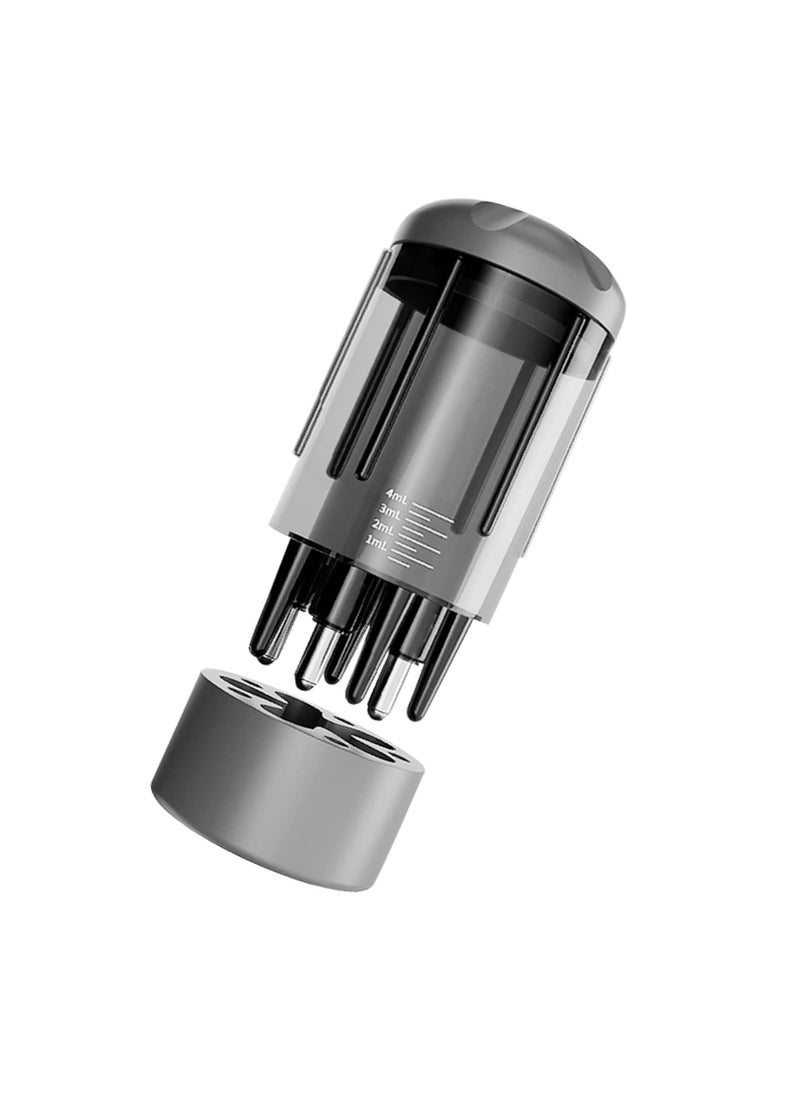 Captaintech - Scalp Applicator Comb, Scalp Oil Applicator, Hair Liquid Root Comb, Head Scalp Serum Applicator, Massager Brush, for Home And Travel Essential Oil Hair Treatment, Oil Applicator Bottle, Hair Growth - Image 1