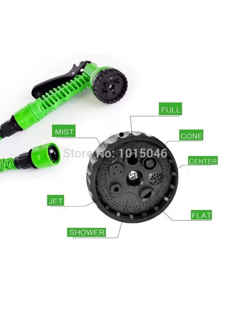 ناما الخرطوم السحرى للمنازل للحدائق للسيارات لا ياخذ اى مساحة فى التخزين يتضاعف حجمة بمجرد ايصاله بالماء ويعود لحجم الطبيعى بعد اغلاق المياة 22 متر - Image 5