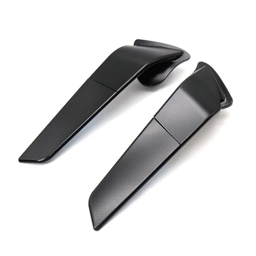 WALIPILUSI Motorcycle Adjustable Wind Wing Side Mirrors Compatible with YAMAHA YZF R1 (2020-2024) Motorcycle Accessories Rotating Rearview Mirrors Winglet Mirrors - Image 3