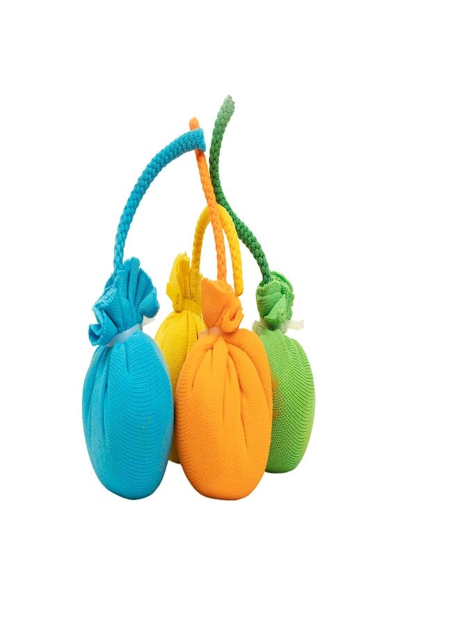 Tota Holi Gulal Ball | Herbal Gulal Bomb Toy in 6 Different Vibrant Holi Colours | USE 100+ Times - Pack of 12 (2 Balls of each Colour) - Image 4