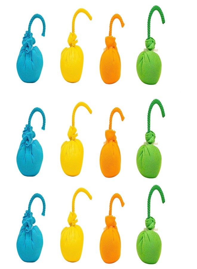 Tota Holi Gulal Ball | Herbal Gulal Bomb Toy in 6 Different Vibrant Holi Colours | USE 100+ Times - Pack of 12 (2 Balls of each Colour) - Image 3