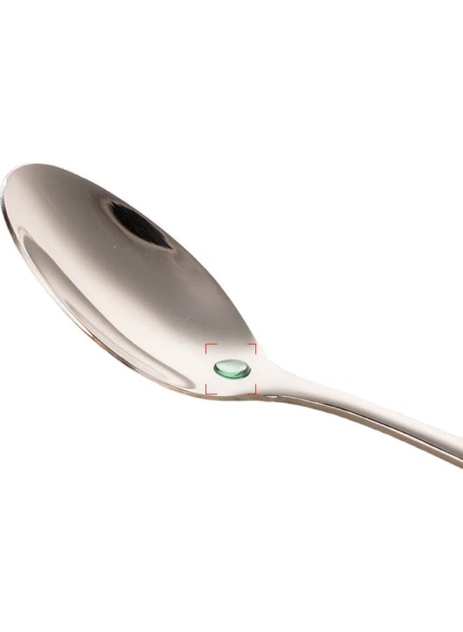 GRASEY 316L Stainless Steel Children'S Spoon Set, Dining Spoons, Small Soup Spoons, Western-Style Spoons, Soup Spoons, Tablespoons, 2-Piece Set Gy7694 - Image 1