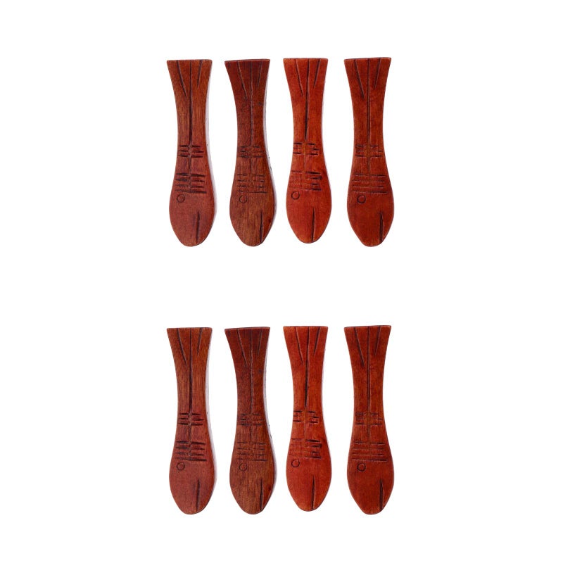 8 pcs Chopsticks Rest Rack Fish Shaped Cutlery Holder Tableware Rack - Image 1