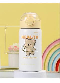Excefore Kids Water Bottle for School with Straw Lid, Insulated Water Bottle with Straw for Kids, Stainless Steel Insulated Water Bottle for Kids, for Boys and Girls School Indoor Outdoor  - Image 3