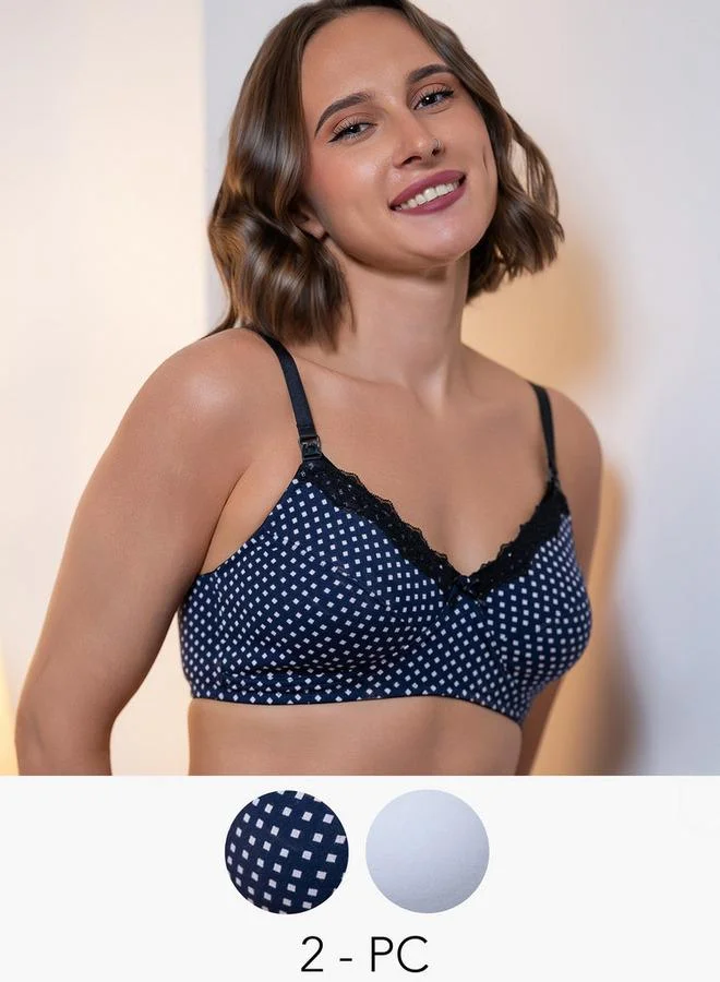 أدريا حمالة صدر للرضاعة قطعتين