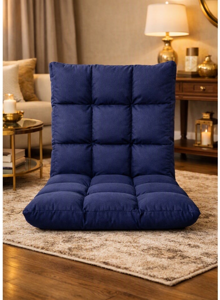 SMART HOME A luxurious folding floor chair, padded, comfortable and soft to the touch, travel seat, sports chair, outdoor chair and garden chair - Image 1