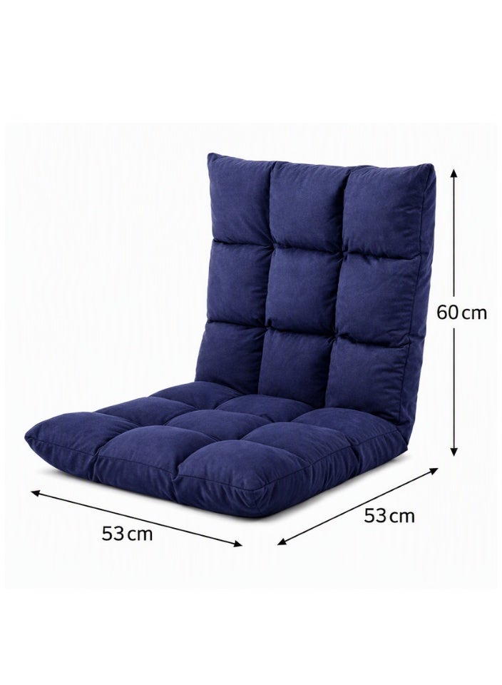 SMART HOME A luxurious folding floor chair, padded, comfortable and soft to the touch, travel seat, sports chair, outdoor chair and garden chair - Image 2