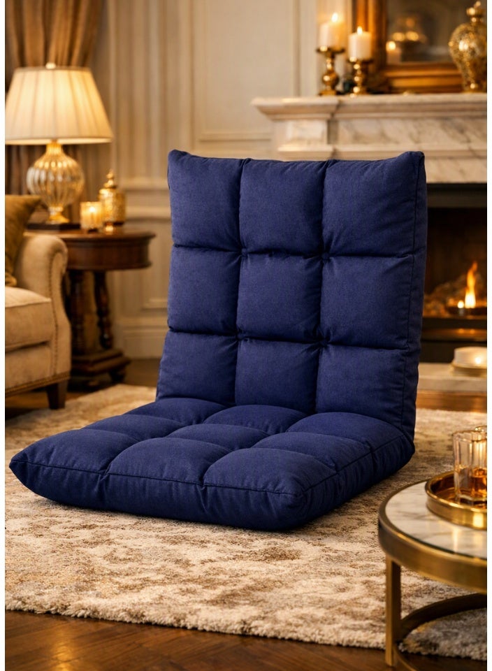 SMART HOME A luxurious folding floor chair, padded, comfortable and soft to the touch, travel seat, sports chair, outdoor chair and garden chair - Image 5