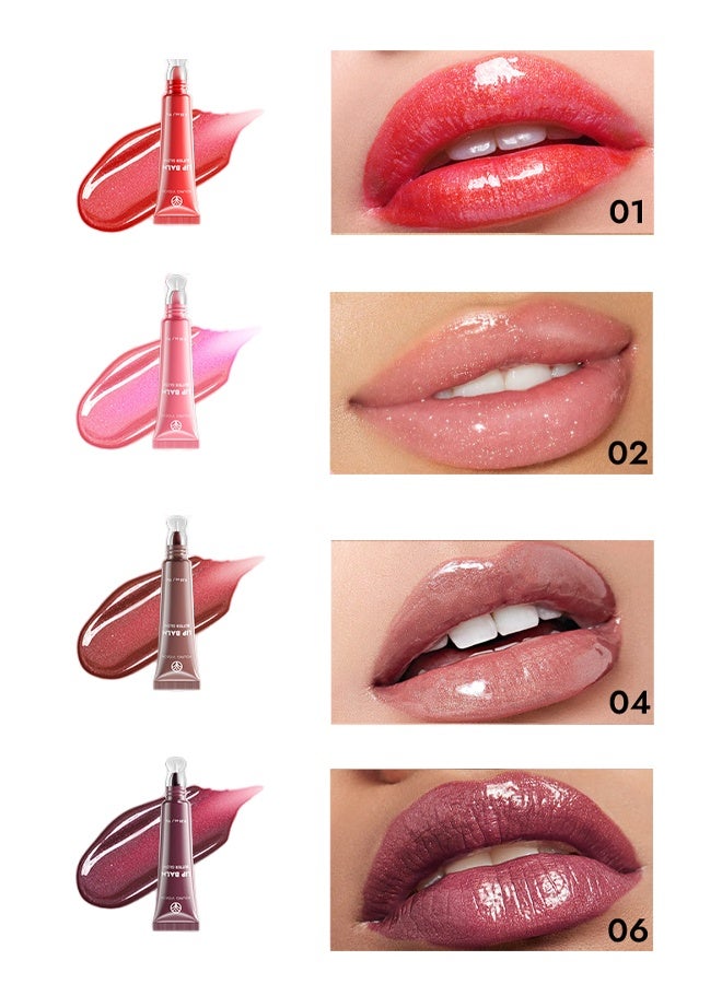 يونج فيجن ملمعات الشفاه، مكياج المحترفين، ملمع ومرطب للشفاه، يدوم حتى 12 ساعة، صبغة عالية، لمسة نهائية لامعة، بابلغوم برست، لون #06 - Image 3