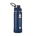 Takeya Actives Insulated Stainless Steel Water Bottle with Spout Lid, 18 oz, Midnight - Image 2