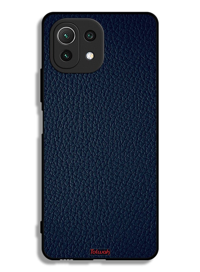 Tolwak Xiaomi Mi 11 Lite Protective Case Cover Leather Pattern - Image 2