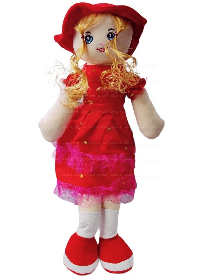 فنبلاست دمى فن بلاست للبنات - دمى ناعمة للبنات، دمية للأطفال، دمية لطفلة، ألعاب ناعمة للبنات، ألعاب قطيفة للبنات، ألعاب محشوة، هدايا إرجاع للأطفال - صنع في الهند - Image 1