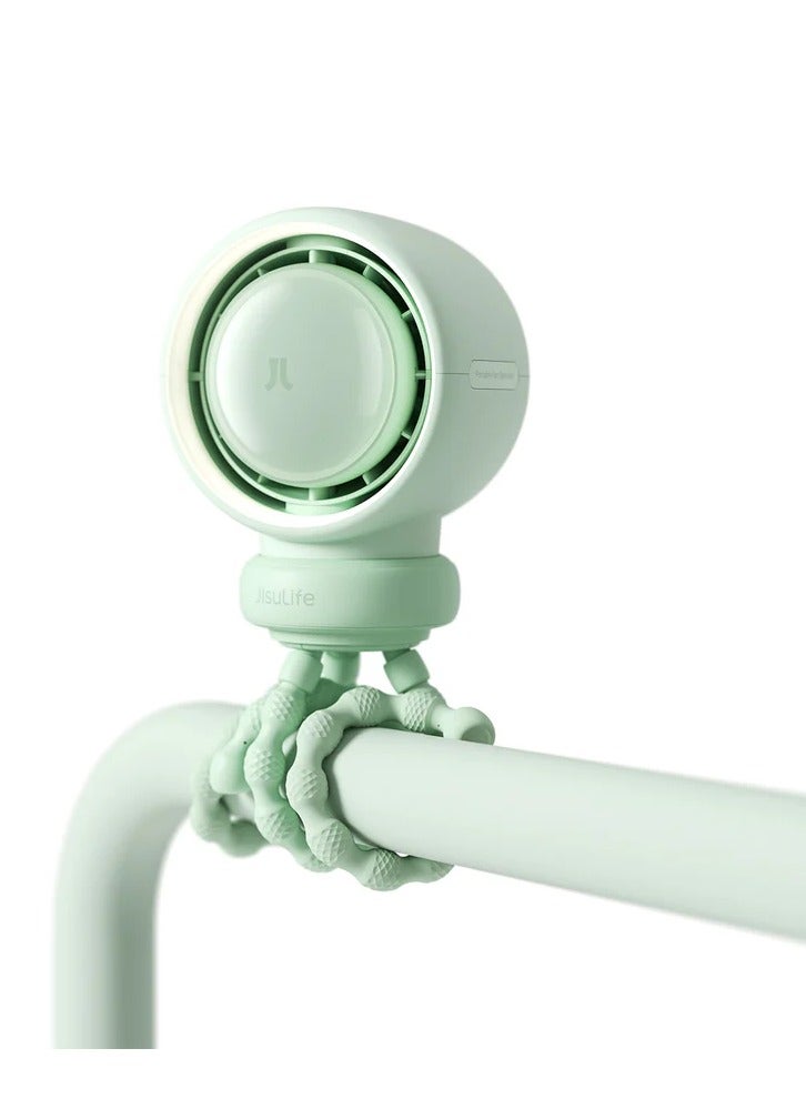 JISULIFE مروحة عربة الأطفال JISULIFE Life2 (4000mAh) - أخضر FSL02R-A0104001 - Image 1