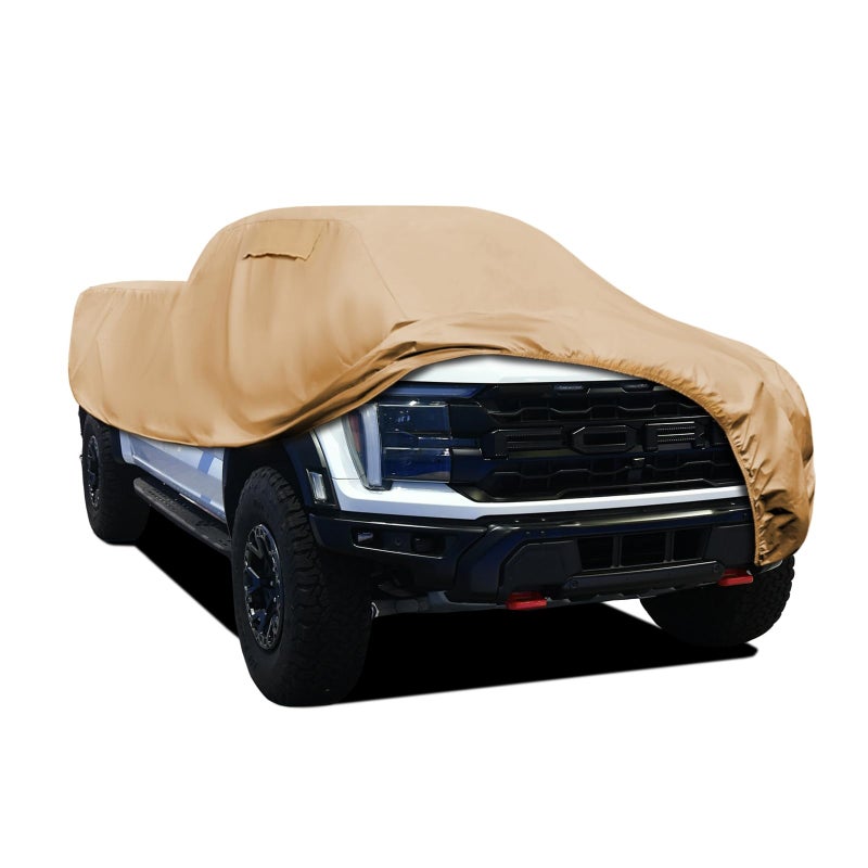 JURMON Heavy Duty Outdoor Car Cover Custom Fit for Ford F150 Windproof All Weather Waterproof Sun Rain UV Dust Snow Protection Outdoor Car Covers