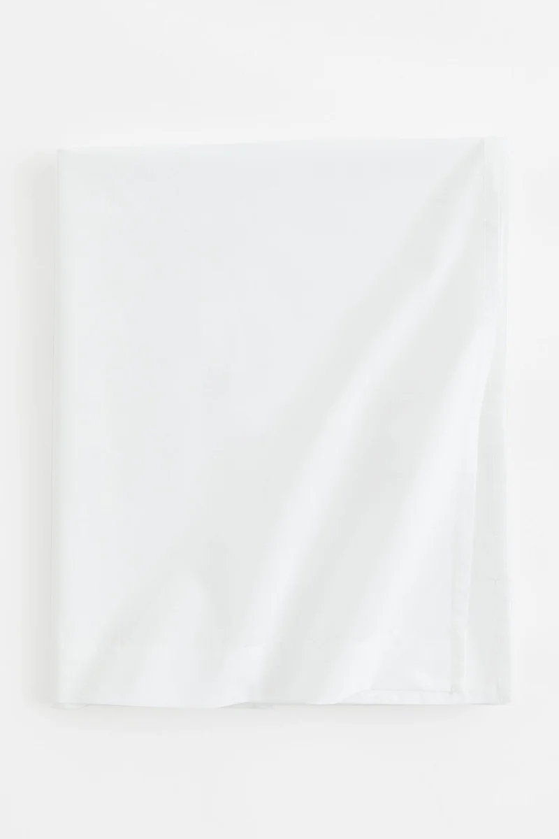 H&M Cotton percale top sheet
