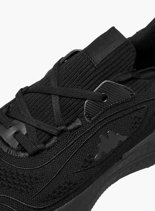Kappa Mens' Textured Sports Shoes with Lace-Up Closure