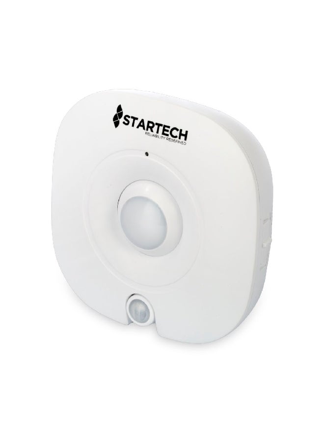4-Piece Energy Saving Motion-Activated Rotatable LED Sensor Light White 83.5 x 81.5 x 28 mm PL901PIR-4P
