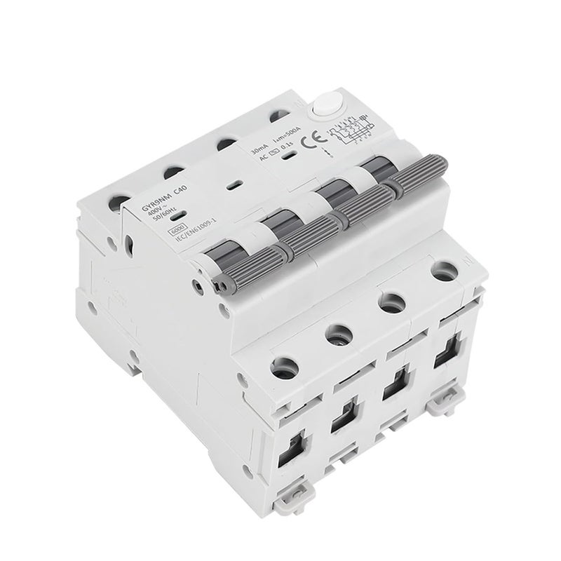 RCBO Circuit Breaker 4P 16A 100mA Over Short Current Leakage Protection 230V Din Rail - Image 5