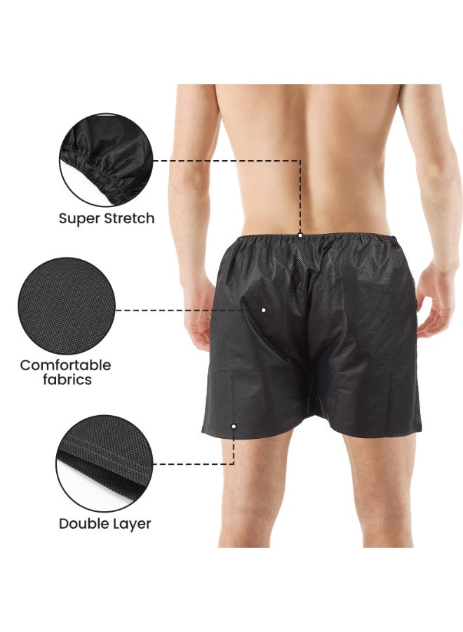 ماكس كير MAX CARE شورتات رجالية غير منسوجة للاستعمال مرة واحدة – معدات السبا والصالون (50 قطعة) - Image 3