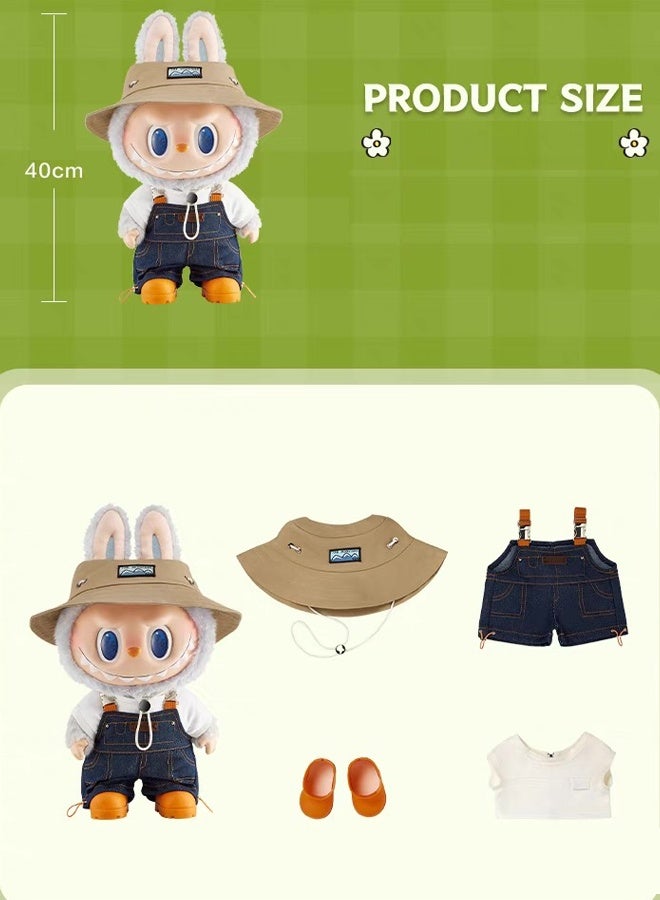 Fall in Wild for Labubu，40cm Fun Plush Vinyl Dolls - Image 2