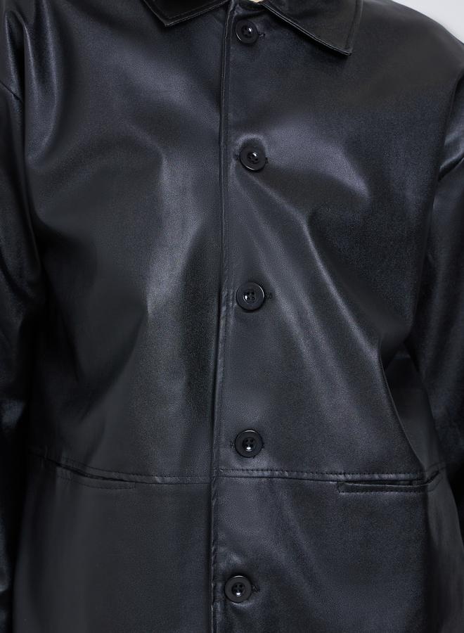 ستايلي شاكيت طويل بقصة واسعة - Image 4