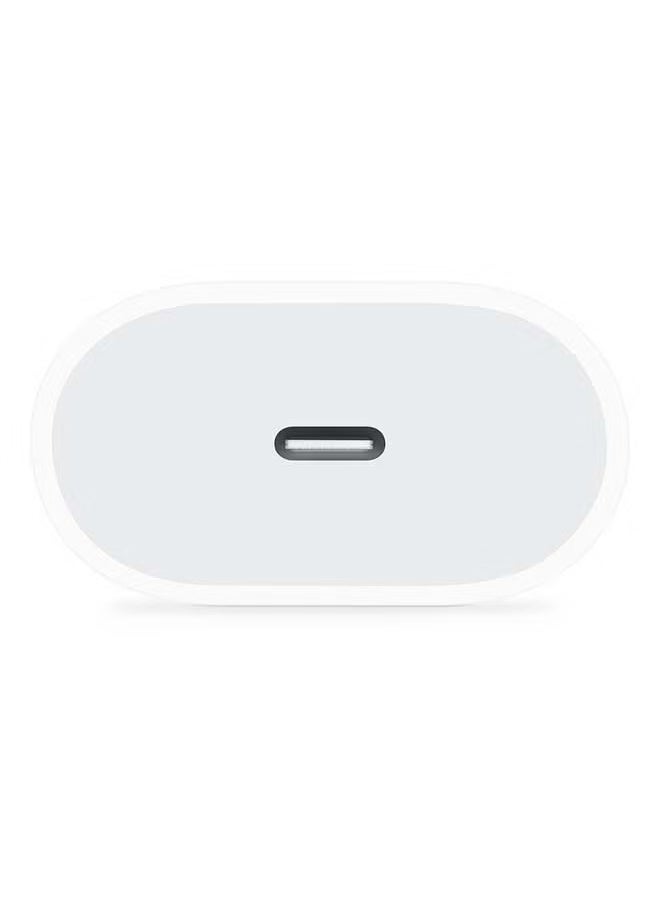 Generic - 20W USB-C Power Adapter (EU Plug) - Fast Charging for iPhone & iPad | Compatible with Multiple Devices - Image 1