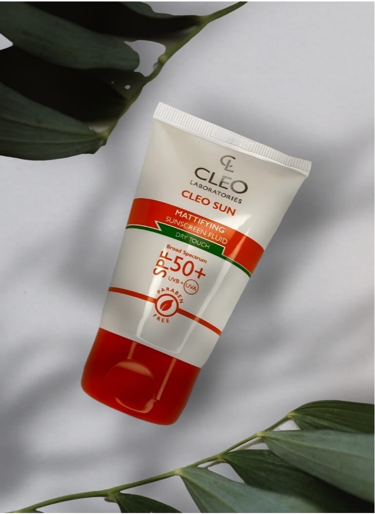 Cleo - Mattifying SunScreen Fluid 50 ML SPF50+ - Image 1