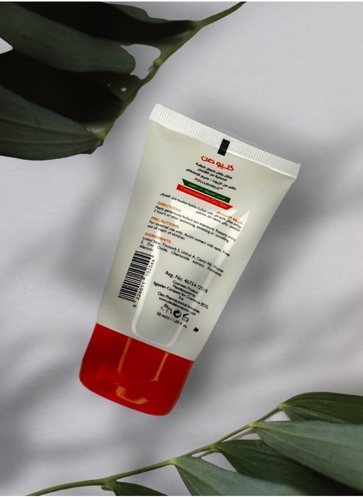 Cleo - Mattifying SunScreen Fluid 50 ML SPF50+ - Image 1
