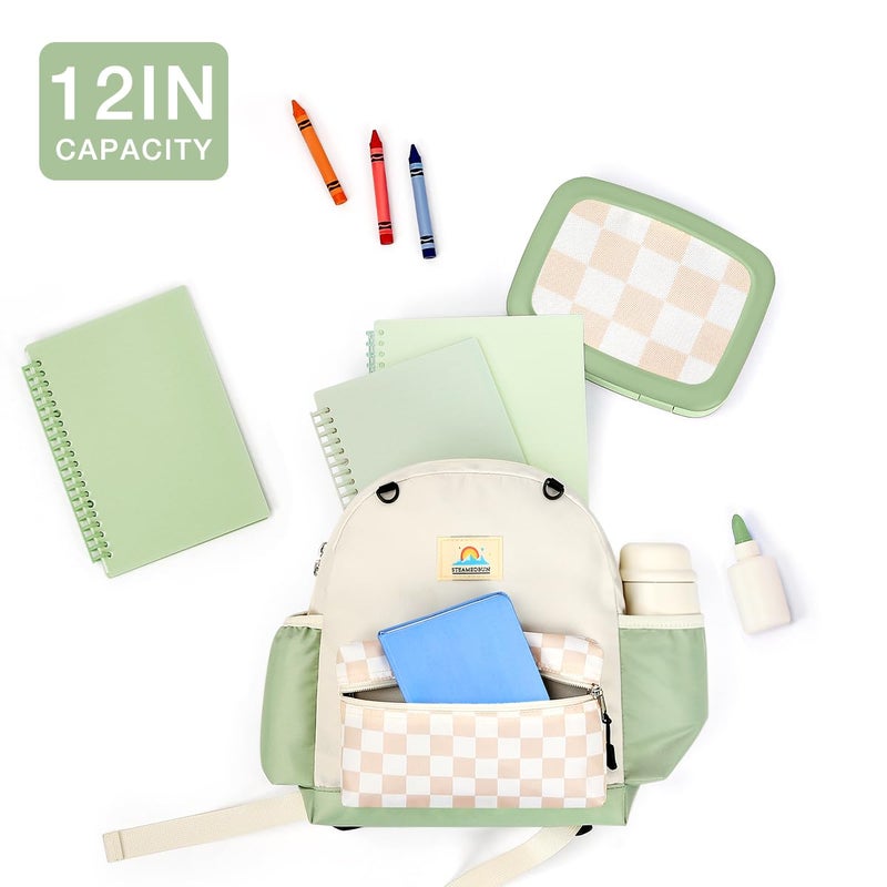 STEAMEDBUN Toddler Backpack Boys Girls 2-4, Preschool Daycare Backpack -12inch - Image 5