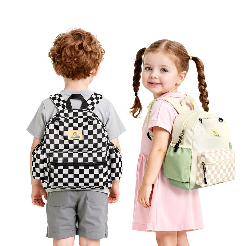STEAMEDBUN Toddler Backpack Boys Girls 2-4, Preschool Daycare Backpack -12inch - Image 4