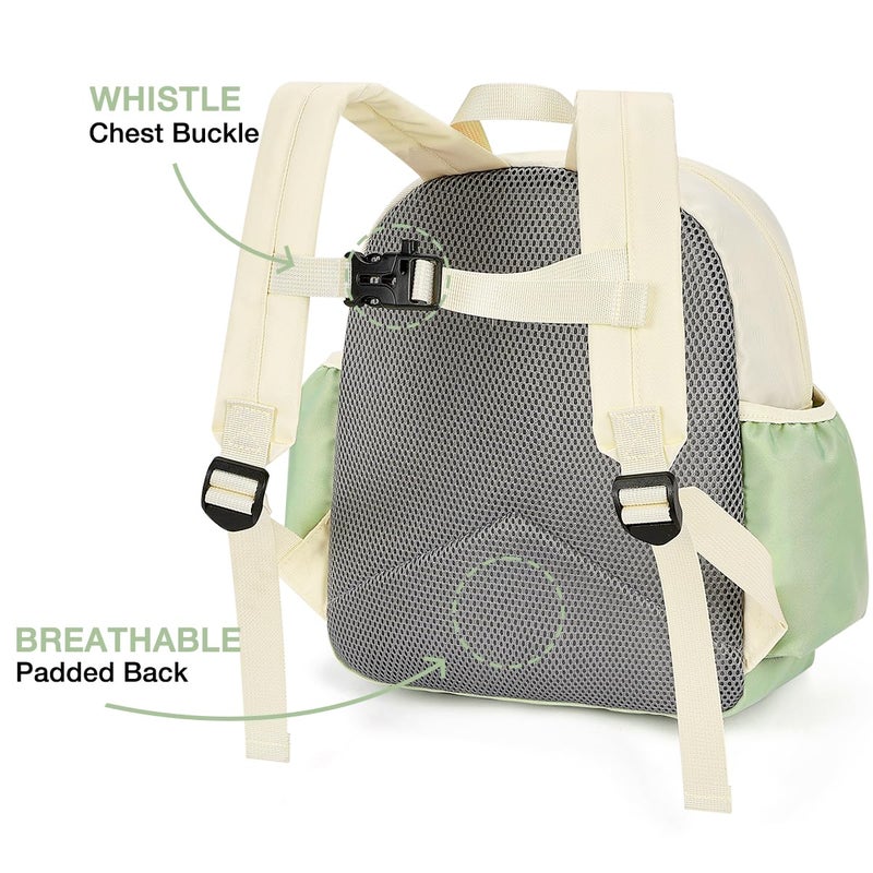STEAMEDBUN Toddler Backpack Boys Girls 2-4, Preschool Daycare Backpack -12inch - Image 2