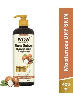 WOW Skin Science Shea Butter With Lactic Acid Body Lotion  - Image 2