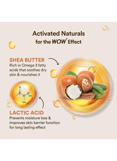 WOW Skin Science Shea Butter With Lactic Acid Body Lotion  - Image 4