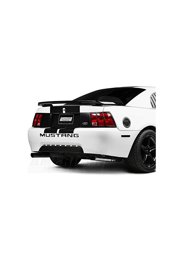 MMD Matte Black Tail Light Trim for 1999-2004 Mustang - Image 5