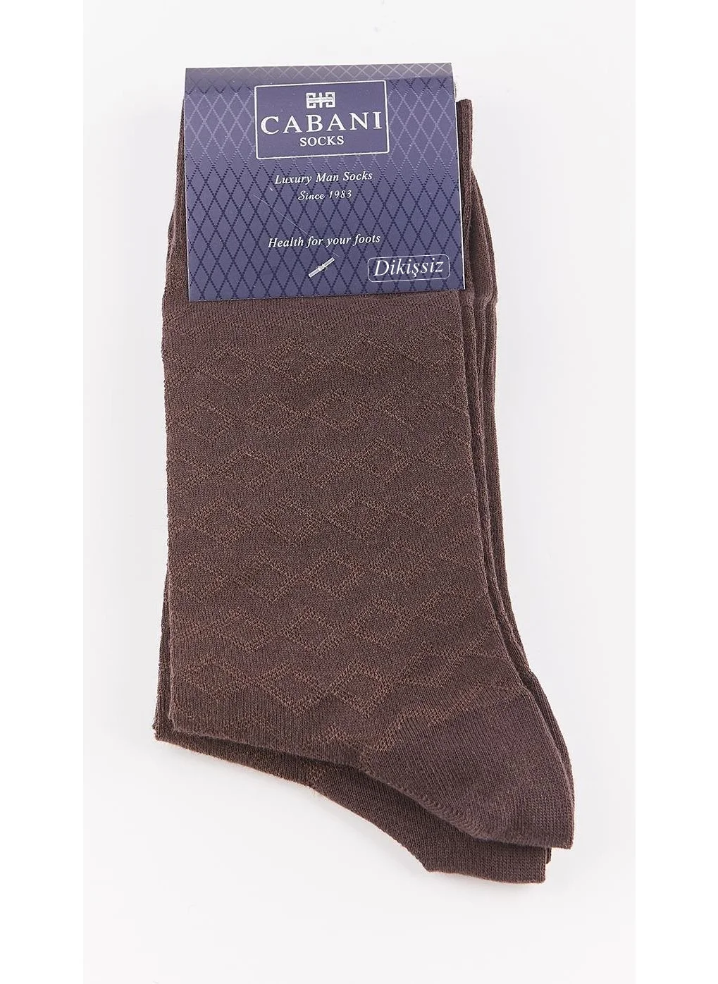 Cabani Seasonal Men's 2-Piece Brown Socks