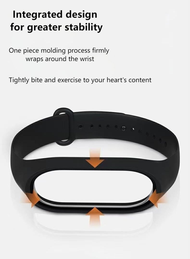 XM Clip Silicone Band for Xiaomi Mi band 5/6/7 (3pcs) - Image 5