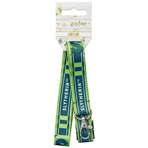 Harry Potter Slytherin Lanyard One Size GreenSilver - Image 3