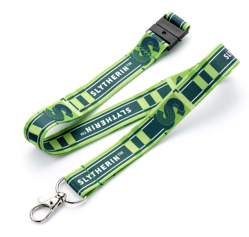 Harry Potter Slytherin Lanyard One Size GreenSilver - Image 2